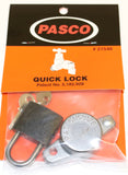 Pasco Quick Lock For Hose Faucets